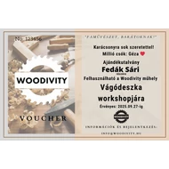 Kép 1/5 - Ajándékutalvány Vágódeszka készítés workshopra
