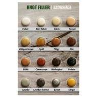 Kép 3/3 - KnotFiller fajavító anyag színek