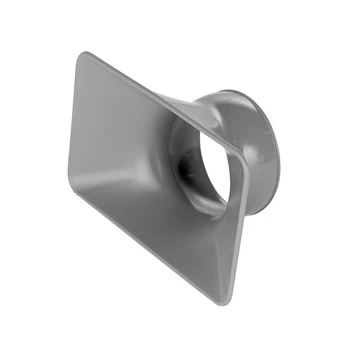 Téglalap alakú elszívó tölcsér 63,5 mm -es szegmenscsőhöz