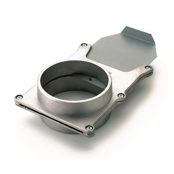 Fém elzáró retesz (csappantyú) 100mm -es csőrendszerhez