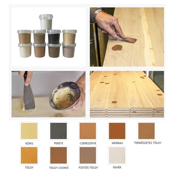 Power Filler por alakú fajavító anyag 9 x 1 kg készlet