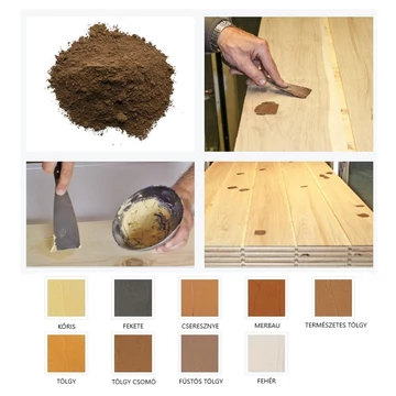 Power Filler por alakú fajavító anyag