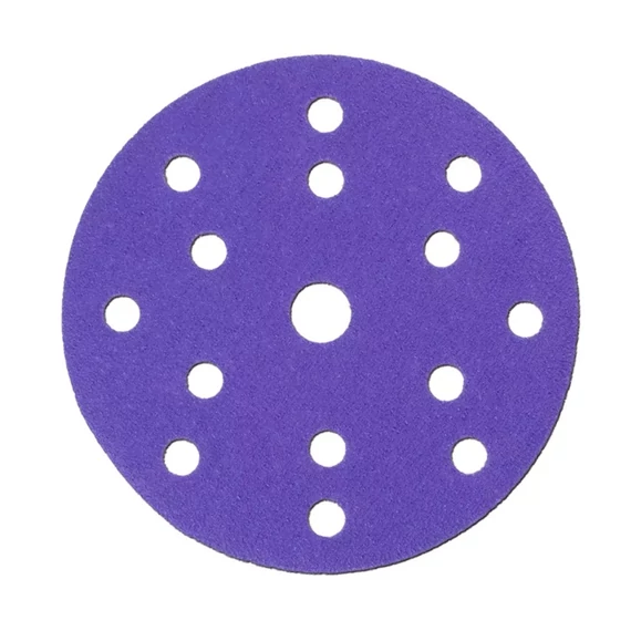 Kerámia csiszolókorongok 150mm, tépőzáras, 5 db-os készlet