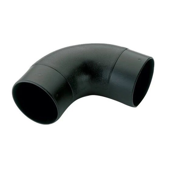 90 fokos műanyag idom 100mm -es csőrendszerhez
